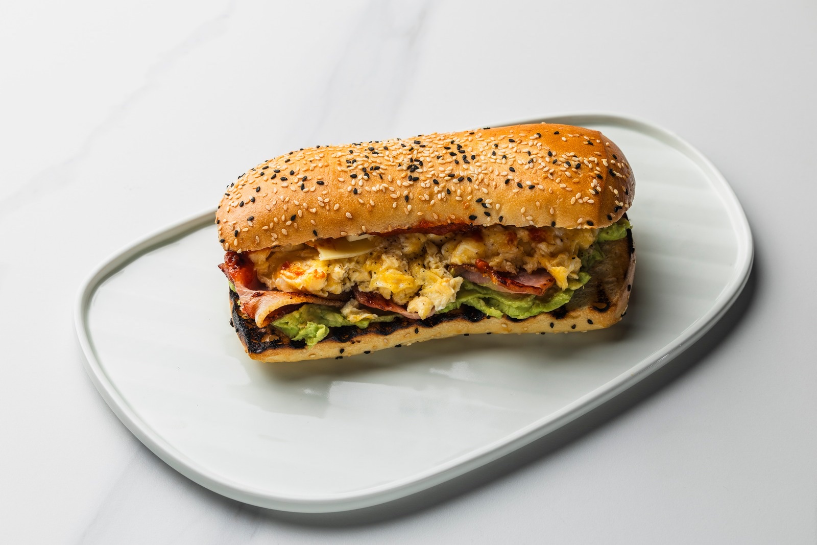 Bacon and egg roll